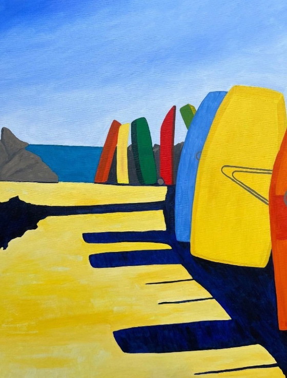 Image 1 of Huile sur châssis entoilé Format 81x60cm