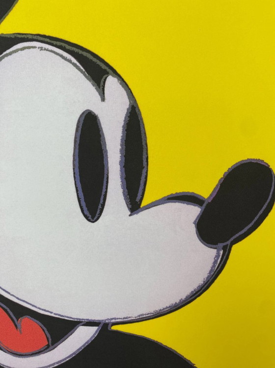 After Andy Warhol, Mickey, 1980s, Lithograph – Lithographs & prints, Paper (photo 3 of 8)