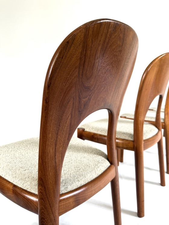 Image 1 of 6x vintage 'Morten chair', Koefoefs Hornslet '70