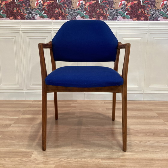 Image 1 of Suite de 4 fauteuils design 1950.