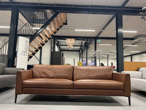 Design On Stock Heelz 4 seater sofa Brown leather