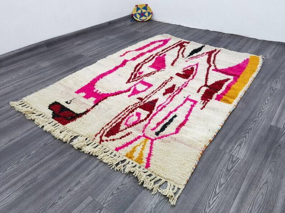 Tapis marocain fait main 250cm x 150cm – Laine (photo 3 of 11)