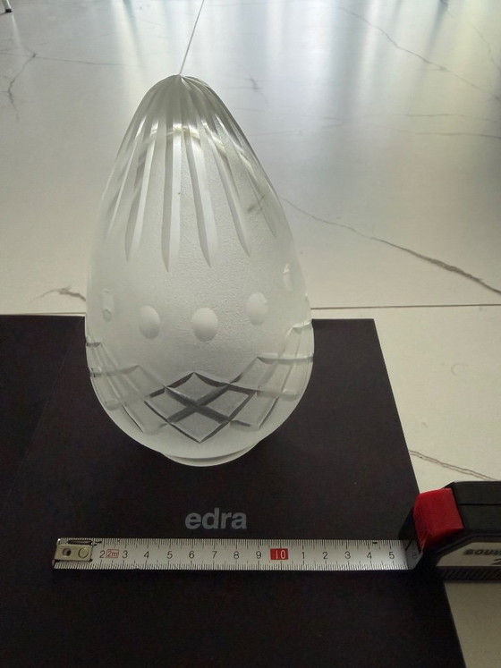 Lampade da soffitto GISO/Gispen in vetro tagliato stile Art Déco – Plafoniere, Glass (photo 8 of 9)