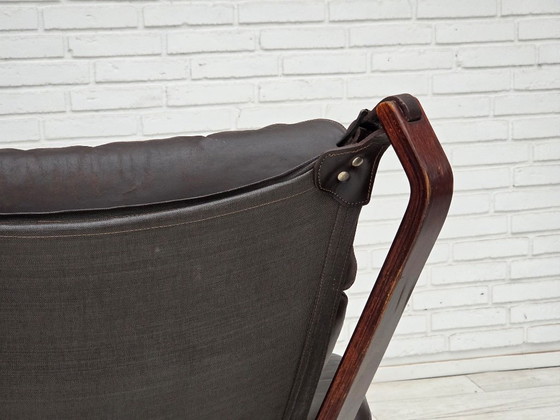 Anni '70, sedia norvegese di Sigurd Ressel, modello "Falcon". – Poltrone, Legno (photo 7 of 19)