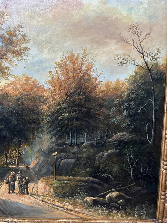 Autumn landscape. – Paintings & Drawings, Canvas (photo 4 of 8)
