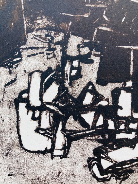 Image 1 of Wim Motz - Lithographie ancienne - 1966
