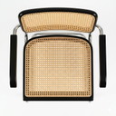 Fauteuil Cesca B64 noir Bauhaus Marcel Breuer, Italie