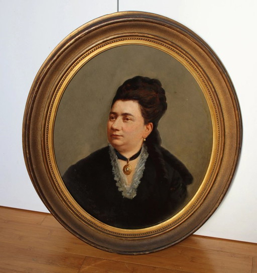 Vintage-Porträt einer Frau