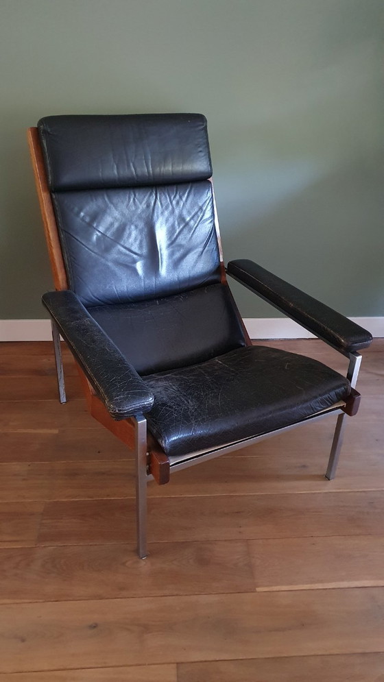 Image 1 of Rob Parry Lotus vintage leren fauteuil