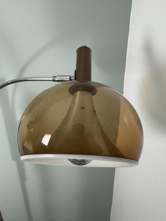 Image 1 of Vintage space age Dijkstra vloerlamp trompet Mushroom