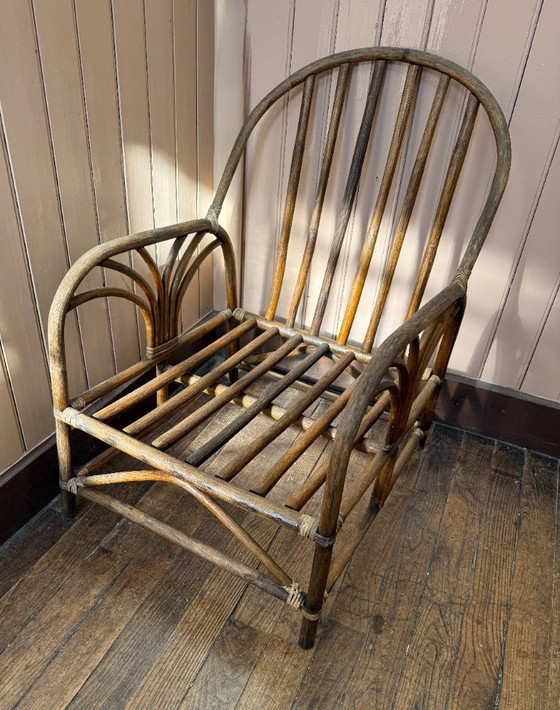 Image 1 of Rotan fauteuil