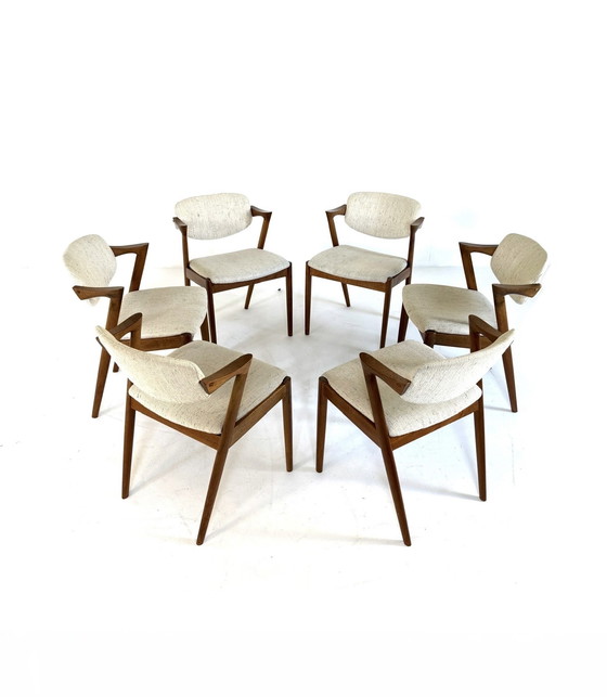 Image 1 of 6x modelo nº 42, Kai Kristiansen, Schou Andersen '60