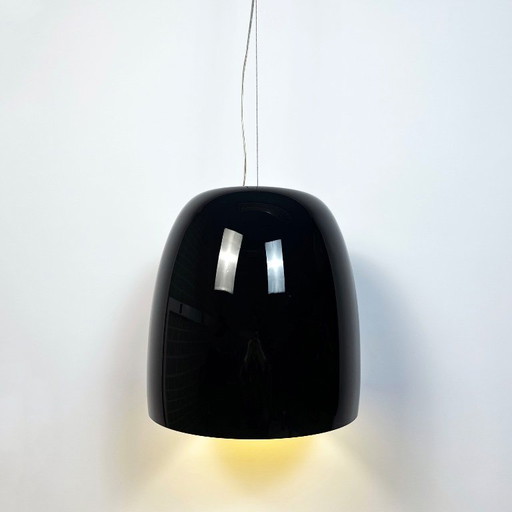 Prandina Notte S5 Pendant Lamp – Black & Yellow – Perfect Condition