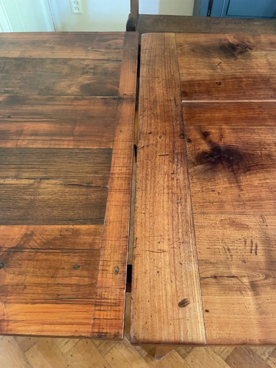 Tavolo da fattoria allungabile Tavolo da pranzo antico francese XIX secolo – Tavoli da pranzo, Legno (photo 8 of 25)