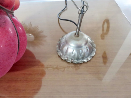 Lanterna veneziana in vetro di Murano rosso satinato – Lampade a sospensione (photo 11 of 17)