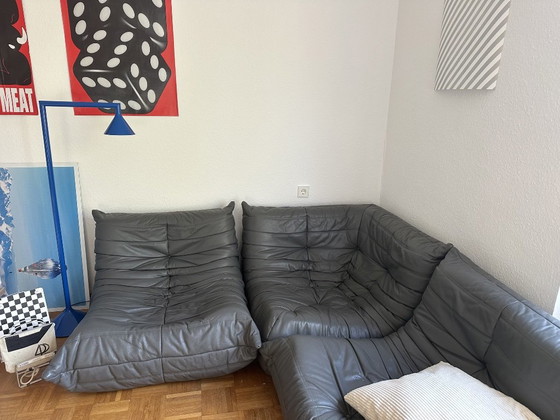 Ligne Roset Togo Pelle Kyoto – Divani 3 posti (photo 4 of 15)