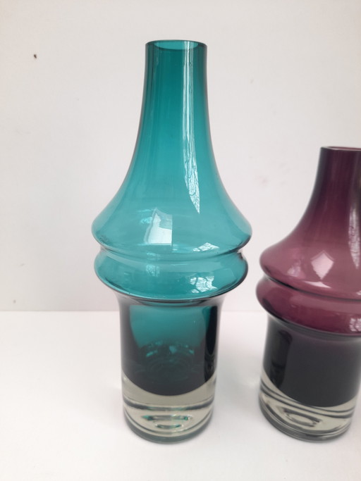 Set of 2 Tamara Aladin vases for Las Riihimäen 