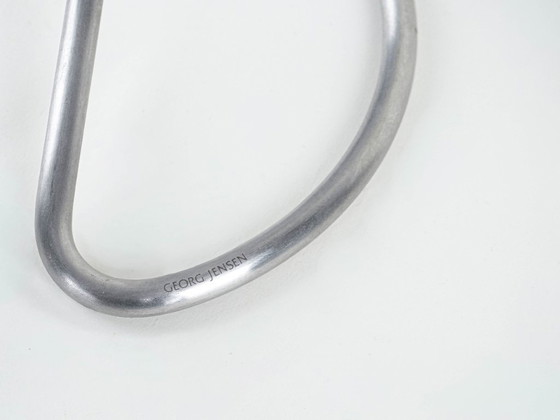 Image 1 of Stahlkerzenständer, dänisches Design, 1970er Jahre, hergestellt von Georg Jensen