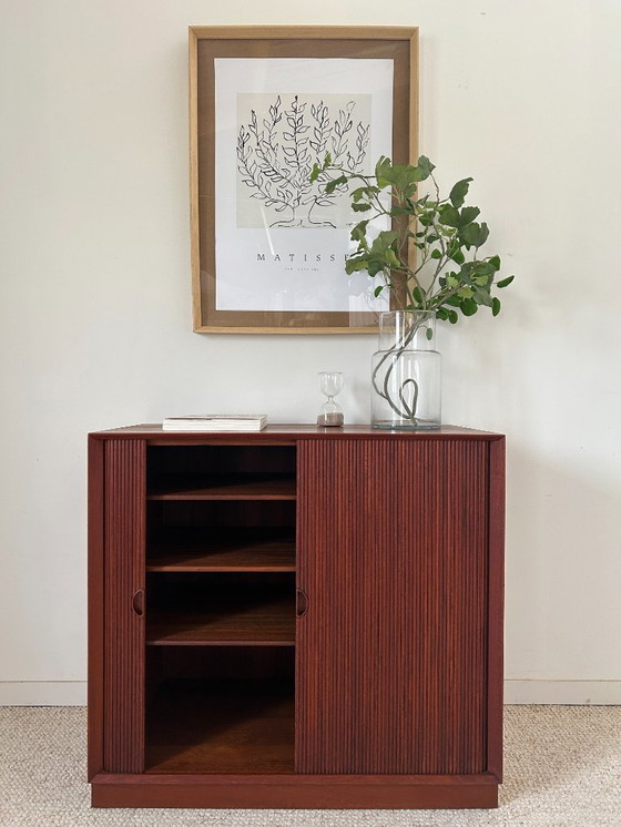 Image 1 of Buffet with revolving doors N°301 Peter Hvidt and Orla Mølgaard Nielsen