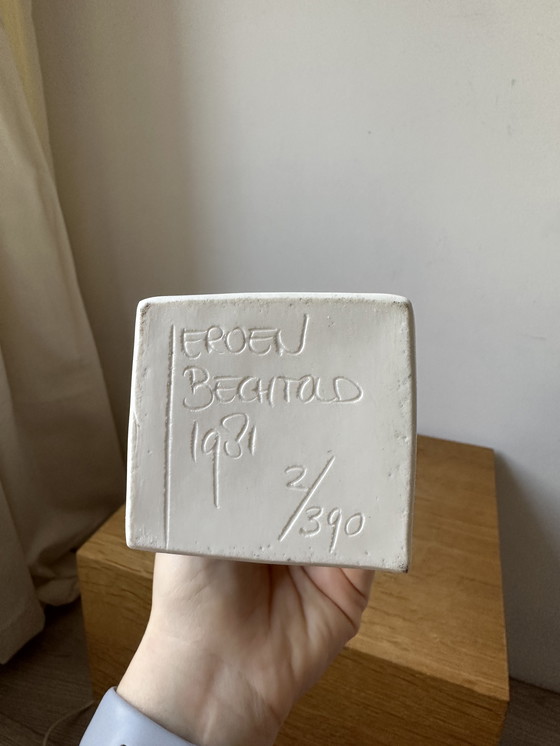 Image 1 of Vaso Serica Eroen Bechtold Flora Gouda 1981 design vintage