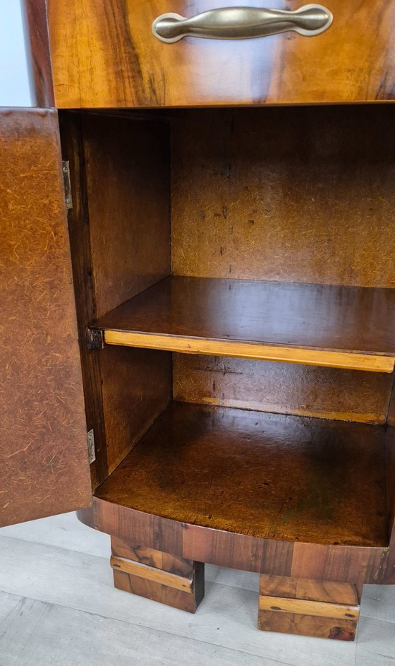 Image 1 of Mesitas de noche Art Déco Emiliani de 1928