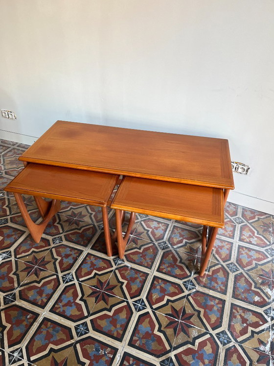 Image 1 of G-Plan nesting tables