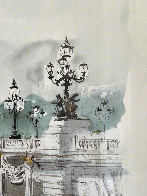 Pierre Pages, 1980 — Stampa tratta dall'opera originale, firmata e datata nella lastra. – Decorazioni murali (photo 5 of 11)