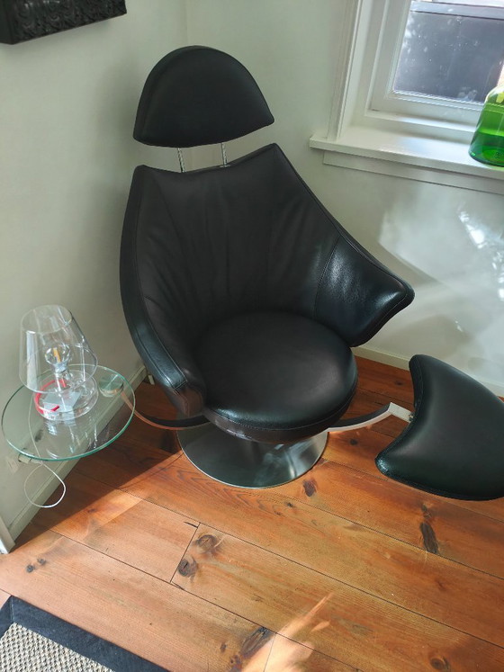 Ipdesign Satellite – Sessel, Glas, Leder (photo 8 of 12)