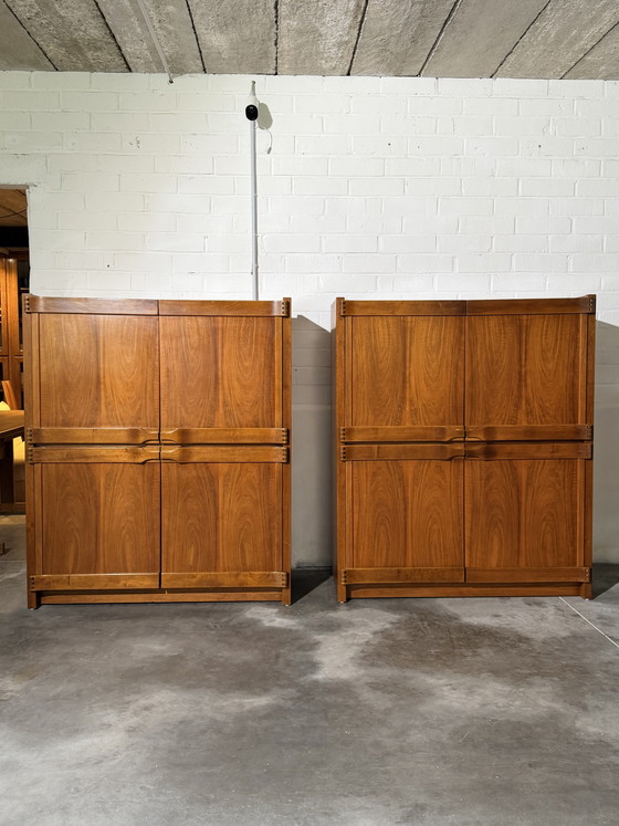 Walnut Cabinet Frans Xavier Sproll, Switzerland, 1960s – Sideboard cabinet, Wood (photo 2 of 6)