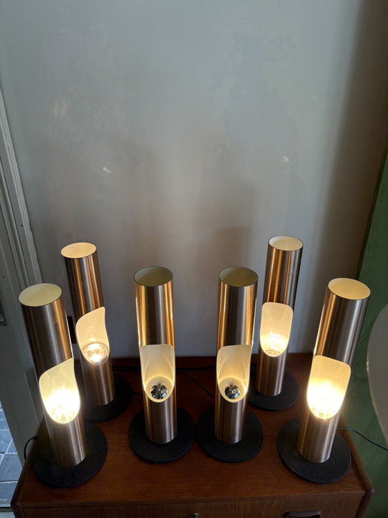 Rare Lampade da Tavolo Raak Fuga Solo D2069 – Metal (photo 8 of 15)