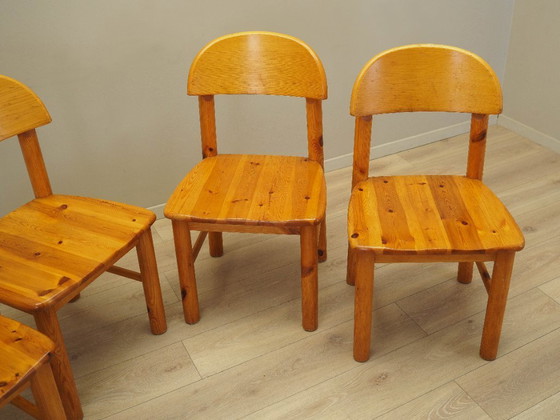 Image 1 of Set van vier stoelen, Scandinavisch design, jaren 60, ontwerper: Rainer Daumiller, fabrikant: Hirtshals