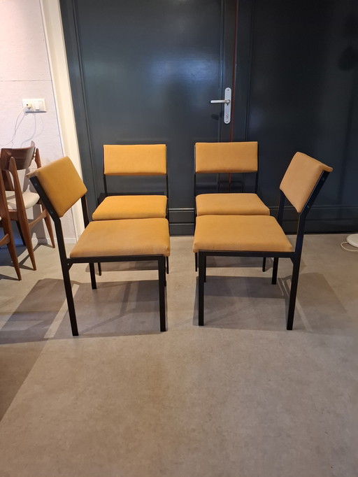4 pastoe sm07 chaises de salle à manger