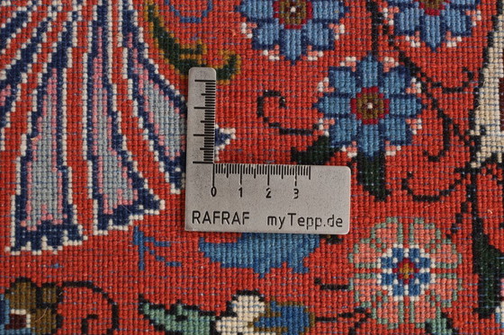 Image 1 of Persian carpet Yazd Sherkat 4.15 x 3.02 Oriental carpet fine No. 70