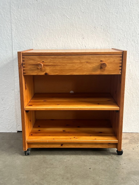 Image 1 of Vintage Audio Furniture, Cabinet, Pin, Pull-out Leaf, 1970's / 1980's