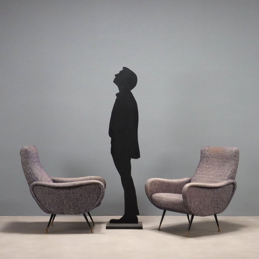 Zwei Sessel aus den 1950er und 1960er Jahren