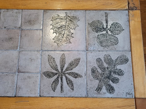 Image 1 of Tavolino in ceramica Jacques Blin Francia Cote-d'azur1950