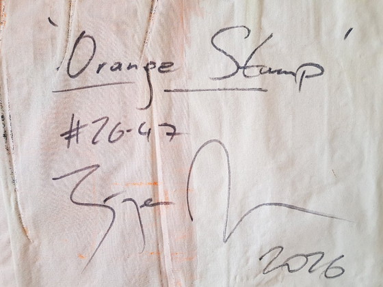 Image 1 of Jürgen Angeler - Orange Stamp - XXL