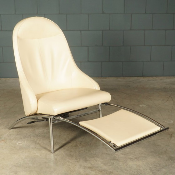 Fauteuil Rocky d'IP Design – Stefan Heiliger – Années 80/90 – Interprofil, Leather, Vintage (photo 15 of 27)