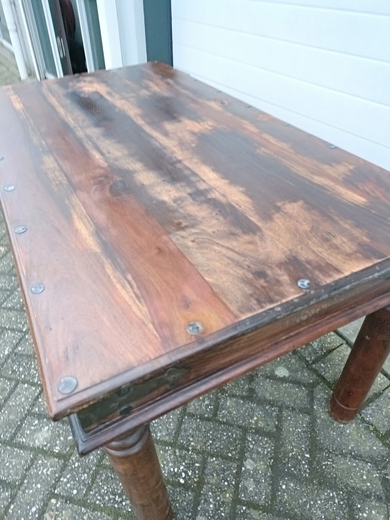 Image 1 of Mesa de comedor de teca