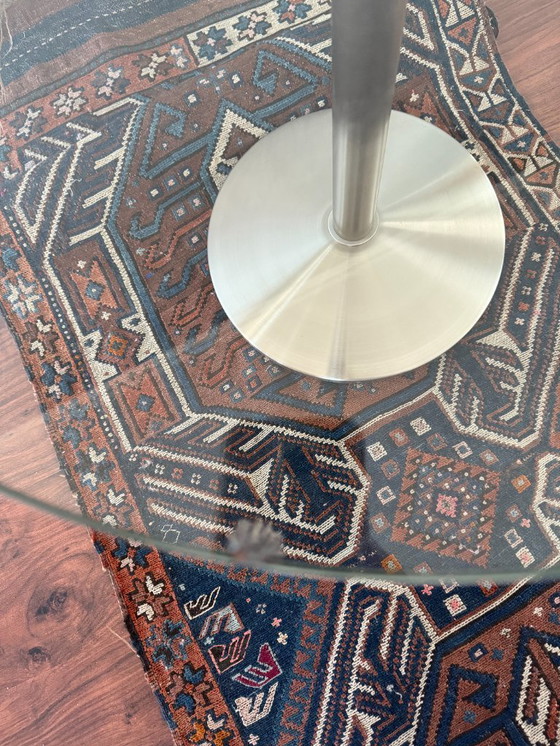 Image 1 of 1 Table d'appoint ronde en verre