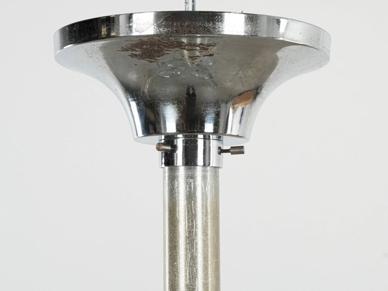 Image 1 of Kroonluchter uit het ruimtetijdperk, Muranoglas, jaren 70, gemaakt in Italië