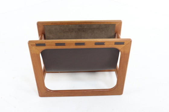 Image 1 of Salin mobler vintage magazine holder magazine rack Danish