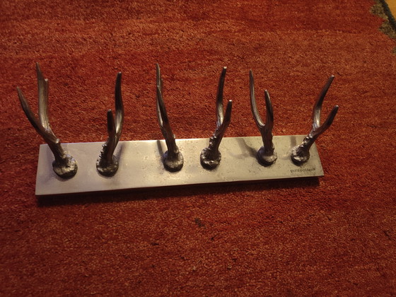 Image 1 of Appendiabiti in alluminio con 6 corna di Pols Potten