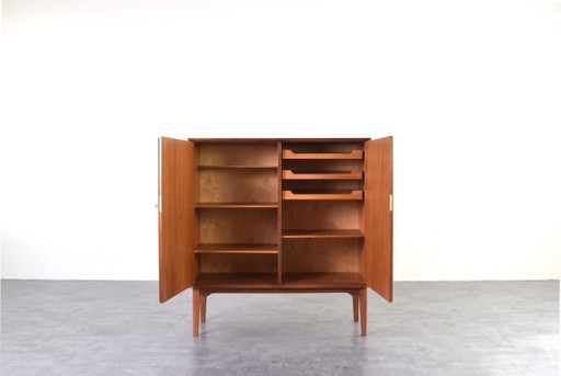 Mid-Century Teak Highboard by Rastad & Relling for Eidsfjord Møbelfabrikk, 1950s.