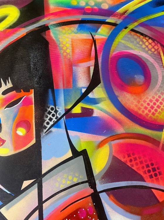 Youthone - Neon Empress - Artist Canvas – Paintings & Drawings (photo 9 of 20)