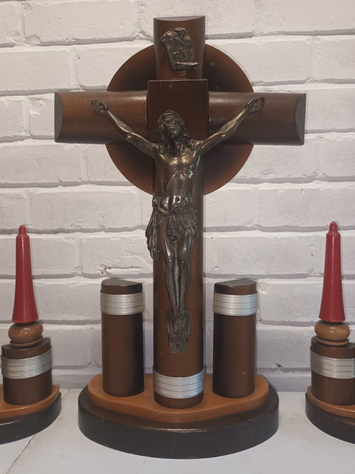 Crucifix Art déco