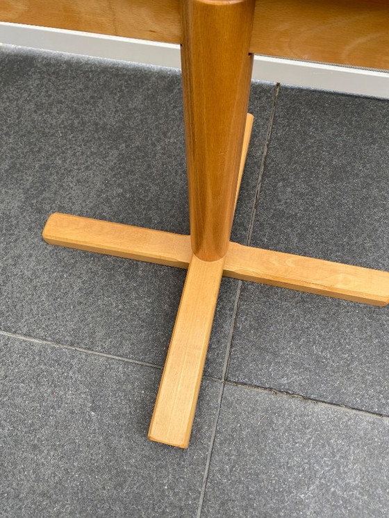 Image 1 of Vintage Scandinavian pinewood floor mirror