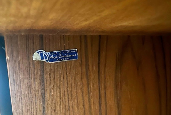 Image 1 of Credenza in teak di Axel Christiansen Odder per Aco Møbler, Danimarca, anni '60