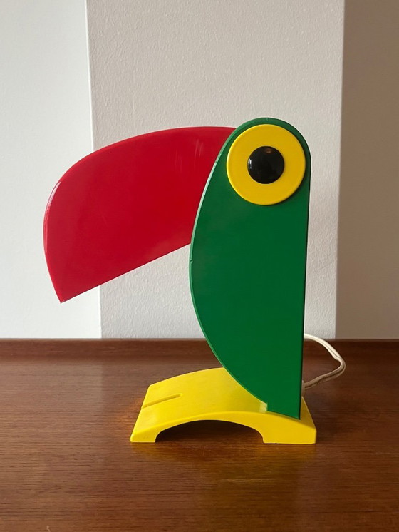 Image 1 of Lámpara de mesa Tucán de Enea Ferrari para Old Timer Italy, década de 1970