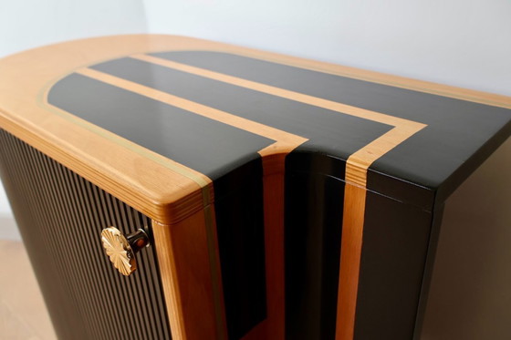 Image 1 of Auping Nightstand – Professionally Restored with Custom Art Deco Finish